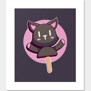 Mr Mew Ice Cream Posters and Art